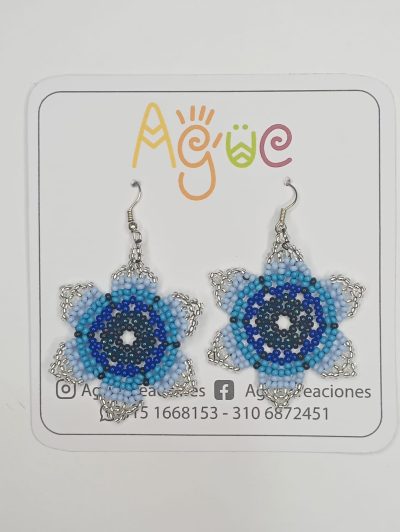 ✨🌸Aretes FlorEstrella